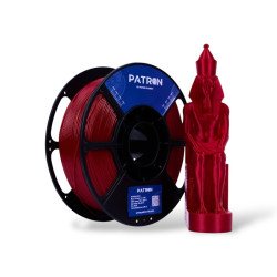 Fire Engine Red PATRON PLA  (PLA+) 1.75MM 3D PRINTER PREMIUM FILAMENT 1KG