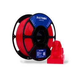 Solid Red PATRON PLA  (PLA+) 1.75MM 3D PRINTER PREMIUM FILAMENT 1KG