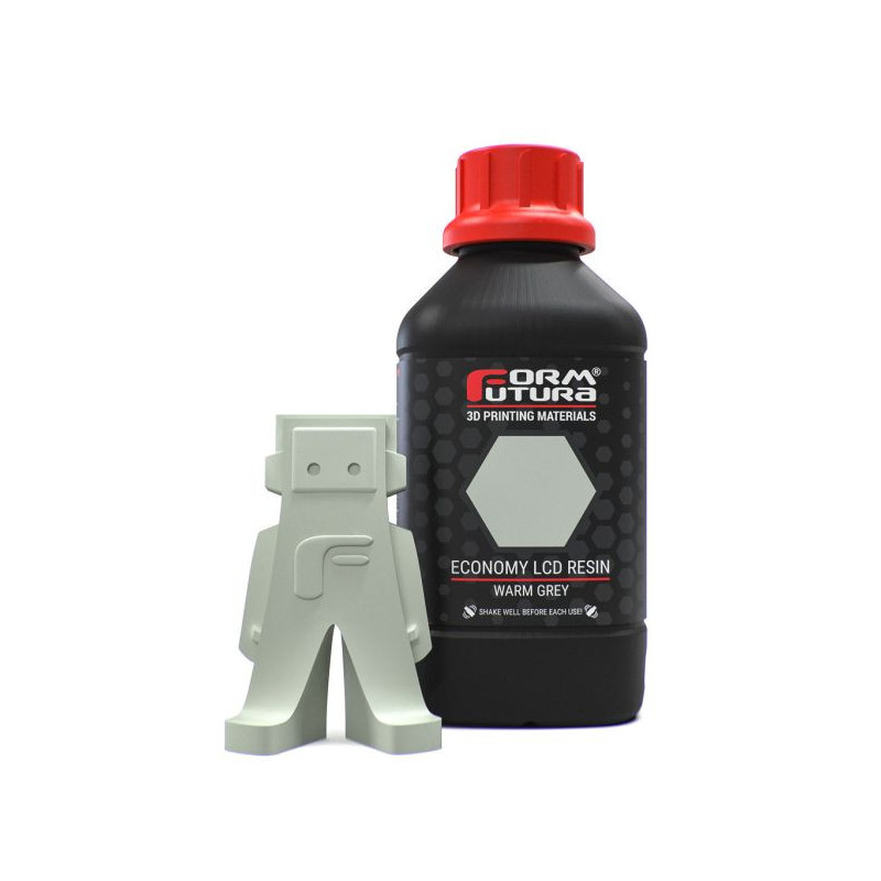 Form Futura Economy Standard LCD Resin - Warm Grey 1L