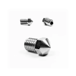 M2551-02 Plated Wear Resistant Nozzle RepRap - M6 Thread 3mm